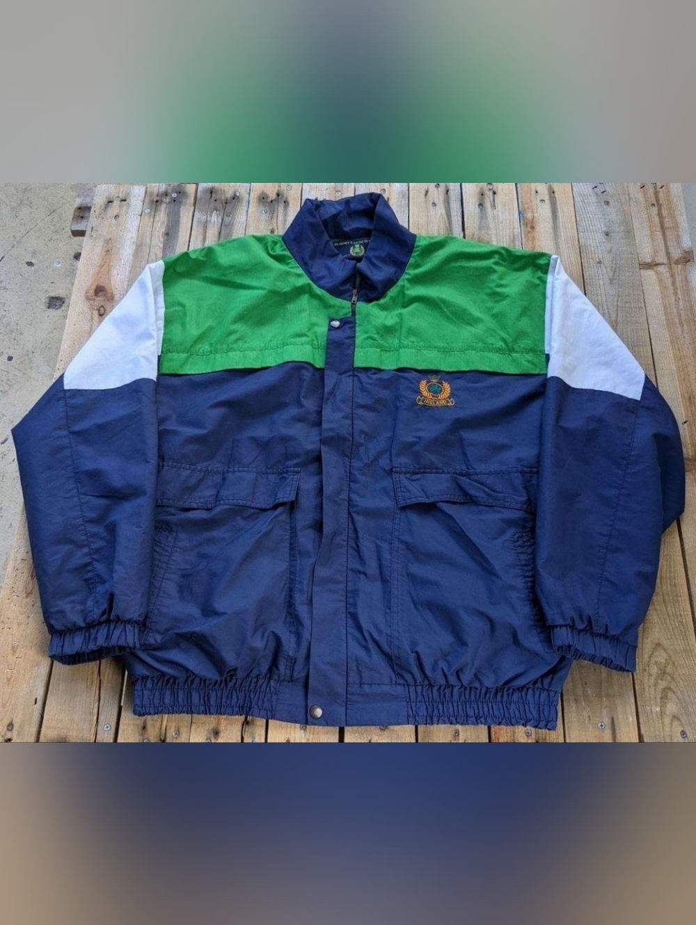 vintage '80s Ireland national team jacket  men's Size XL